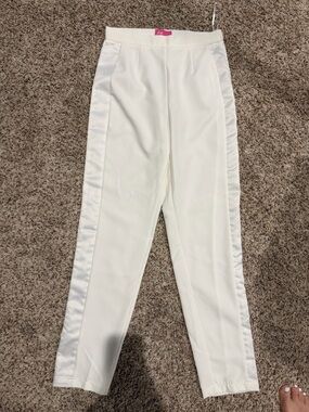 White Joggers